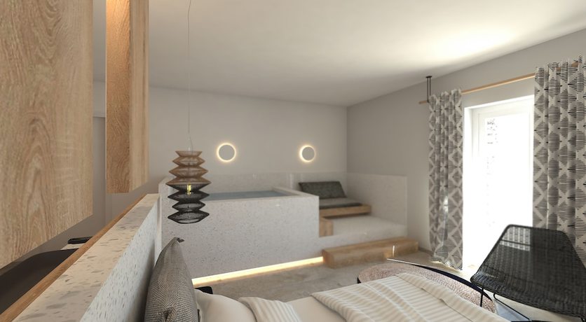 Imagen de la habitación del Apiro Mykonos. Foto 18