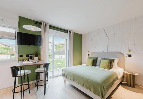 Imagen de la habitación del Appart Hotel Neostelia. Foto 18