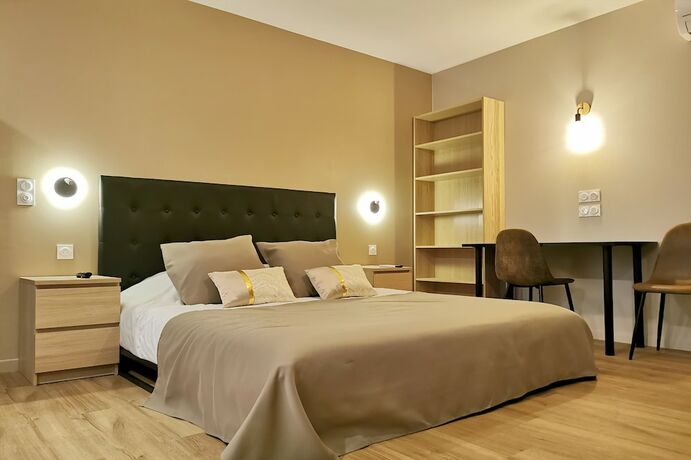 Imagen de la habitación del Appart Hotel Spa Perpignan. Foto 12