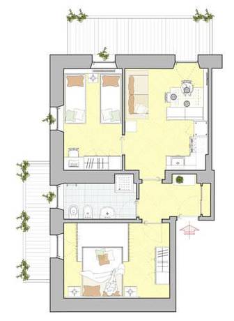 Imagen de la habitación del Appartamenti Cigno Bianco. Foto 11