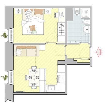 Imagen de la habitación del Appartamenti Cigno Bianco. Foto 15