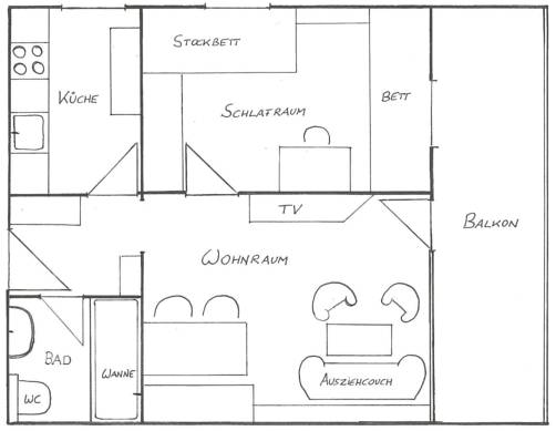 Imagen de la habitación del Appartement Kmb Am Ossiachersee. Foto 5