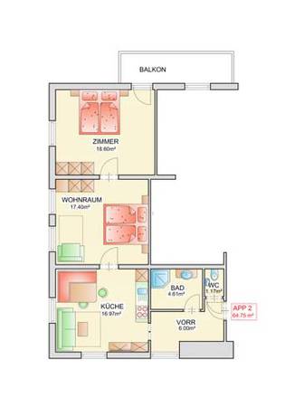 Imagen de la habitación del Appartementhaus Renate. Foto 3