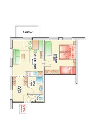 Imagen de la habitación del Appartementhaus Renate. Foto 5