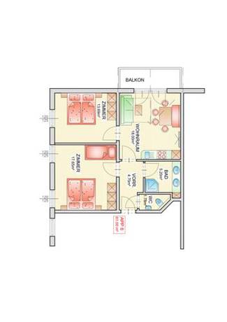 Imagen de la habitación del Appartementhaus Renate. Foto 14
