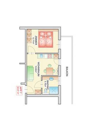 Imagen de la habitación del Appartementhaus Renate. Foto 15