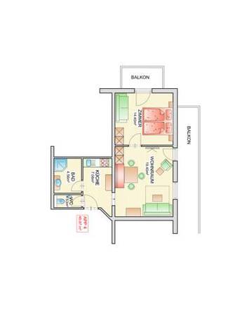 Imagen de la habitación del Appartementhaus Renate. Foto 16