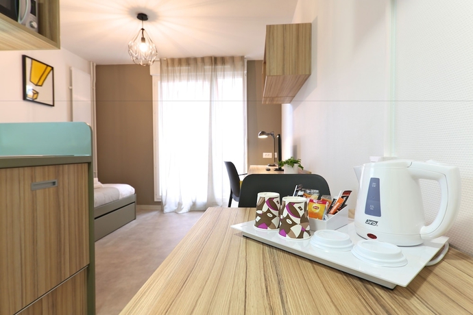 Imagen de la habitación del Apparteo Dijon. Foto 12