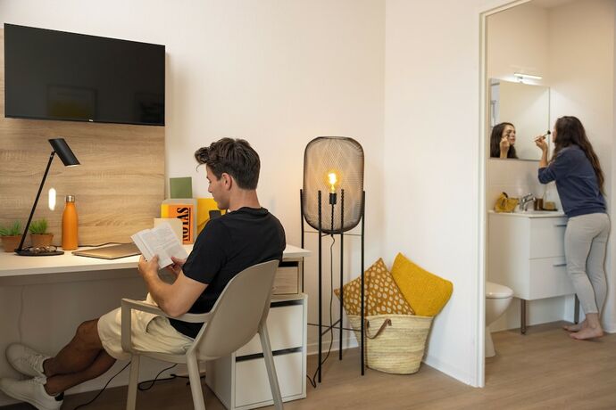 Imagen de la habitación del Apparteo Montpellier. Foto 20