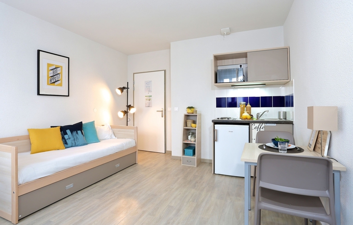 Imagen de la habitación del Apparteo Nancy. Foto 5