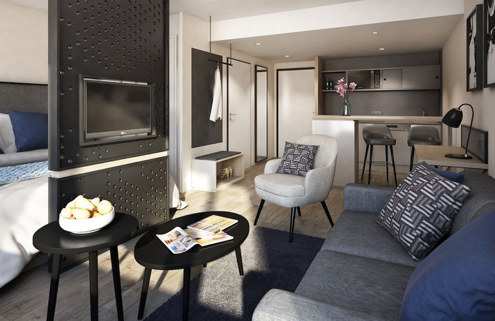Imagen de la habitación del Arivo Aparthotel. Foto 14