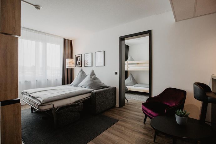 Imagen de la habitación del Arivo Aparthotel. Foto 15