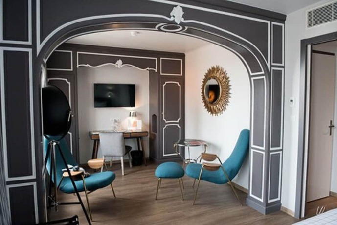 Imagen de la habitación del Armes de Champagne. Foto 14