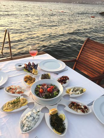 Imagen del bar/restaurante del Art Suites Hotel Bodrum. Foto 2