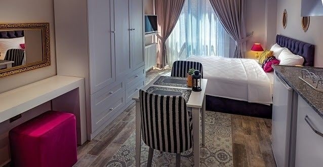 Imagen de los interiores del Aspendos Suites. Foto 18