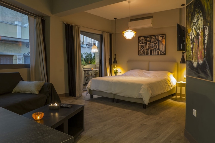 Imagen de la habitación del Athens Suites, Atenas. Foto 13