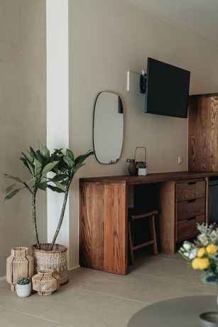 Imagen de la habitación del Athera Suites Mykonos. Foto 15