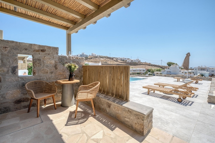 Imagen de la habitación del Athera Suites Mykonos. Foto 16