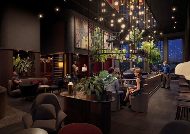 Imagen del bar/restaurante del Atlantic Hotel Heidelberg. Foto 5