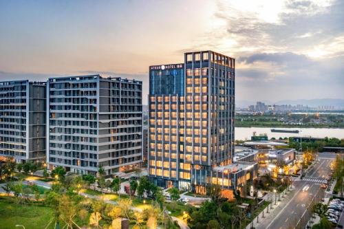 Imagen general del Atour S Hotel Ningbo Binjiang Olympic Sports Center. Foto 7