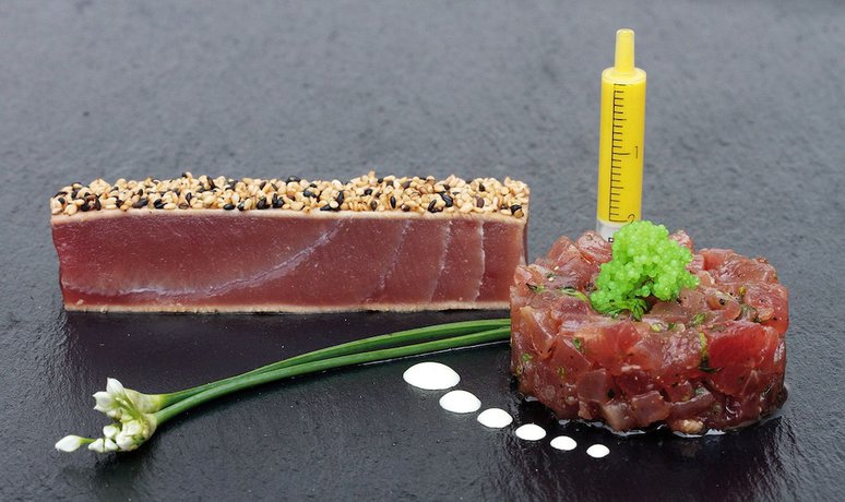 Imagen del bar/restaurante del Augustlhof Restaurant and Hotel. Foto 5