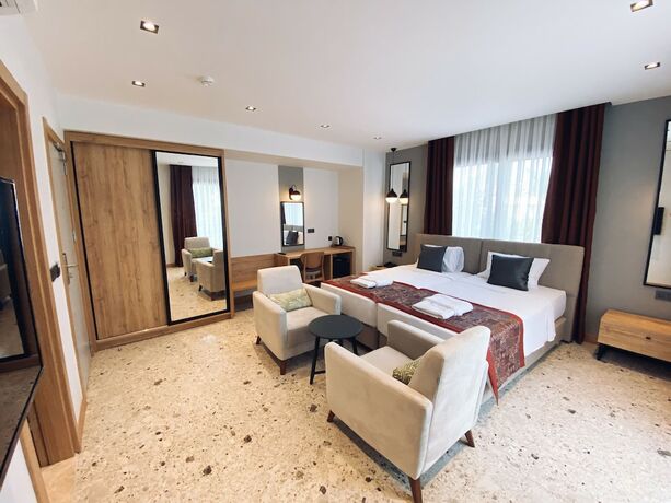 Imagen de la habitación del Avilia Suites. Foto 11