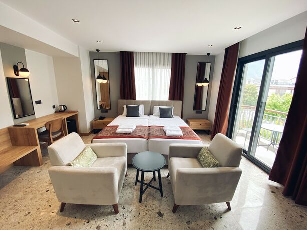 Imagen de la habitación del Avilia Suites. Foto 15