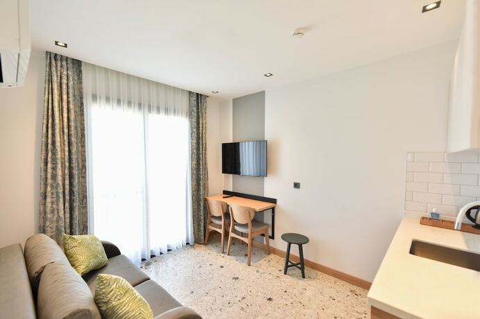 Imagen de la habitación del Avilia Suites. Foto 17
