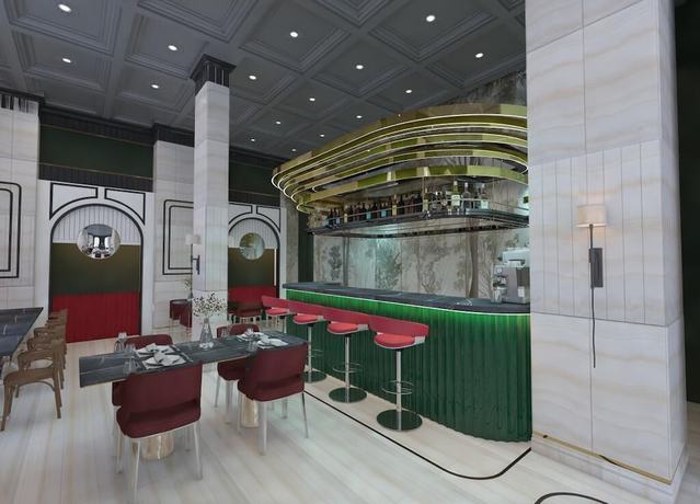 Imagen del bar/restaurante del Axu Airport Hotel. Foto 3