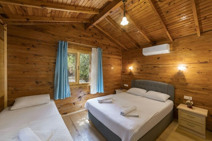 Imagen de la habitación del Aylin Ahşap Evler Palamutbükü. Foto 9