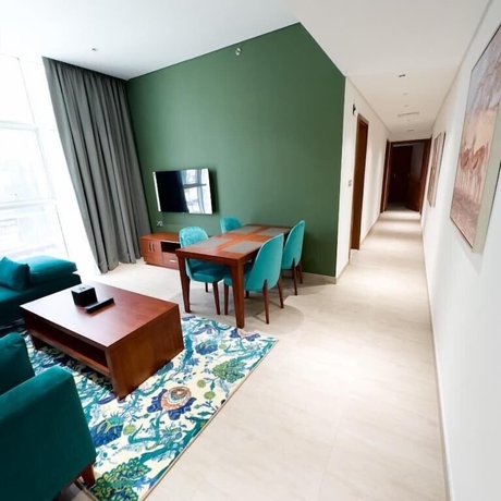 Imagen de la habitación del BANIYAS PLAZA HOTEL APARMENT. Foto 8