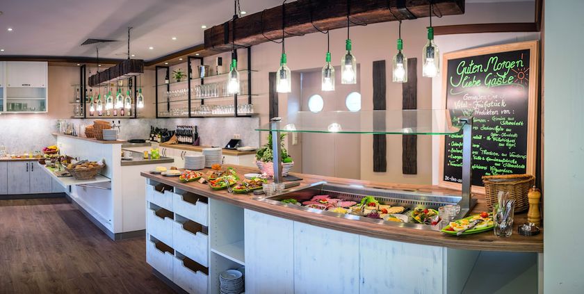 Imagen del bar/restaurante del BE BIO Hotel be active. Foto 4