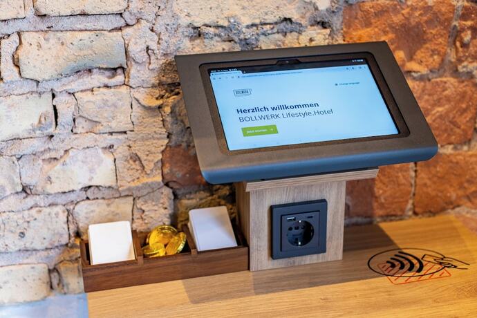 Imagen general del BOLLWERK Lifestyle Hotel - automatisiertes Hotel mit Self Check In. Foto 3
