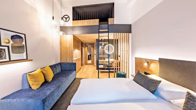 Imagen de la habitación del BOLLWERK Lifestyle Hotel - automatisiertes Hotel mit Self Check In. Foto 15
