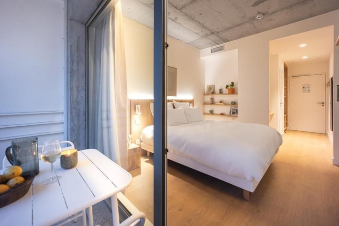 Imagen de la habitación del Babel Community H&ocirc;tel Villeneuve d\'Ascq. Foto 2