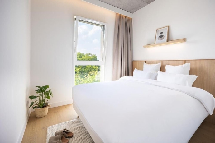Imagen de la habitación del Babel Community H&ocirc;tel Villeneuve d\'Ascq. Foto 10