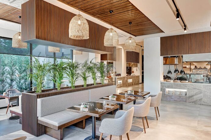 Imagen del bar/restaurante del Balmy Beach Resort Kemer, BELDIBI. Foto 10