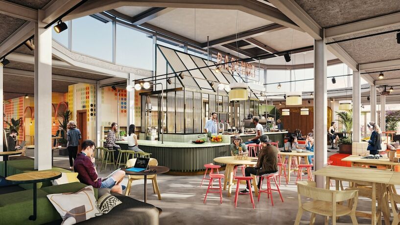 Imagen del bar/restaurante del Basecamp Student Dortmund. Foto 6