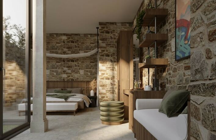 Imagen de la habitación del Belmondo Suites. Foto 16