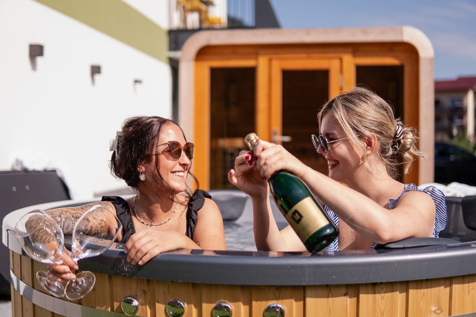 Imagen de la piscina del BergBuddies Oberjoch. Foto 19