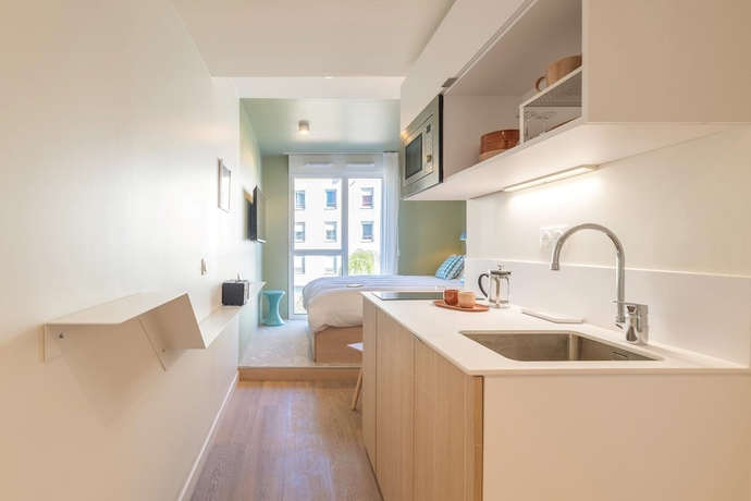 Imagen de la habitación del Bikube Coliving - Lyon Centre Lumiere. Foto 7