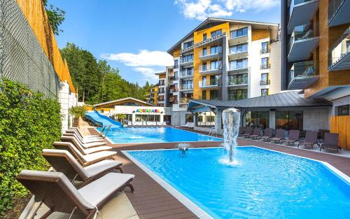 Imagen de la piscina del Blue Mountain Resort, Szklarska Poreba. Foto 28