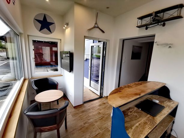 Imagen de los interiores del BnB Fliegerhaeusle Hagnau 24h Self Check In. Foto 17