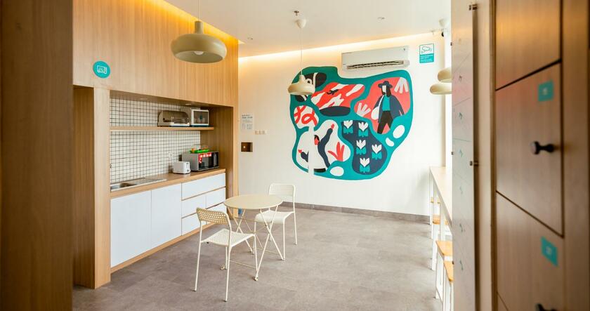 Imagen general del Bobobox Pods Airport Hub. Foto 14