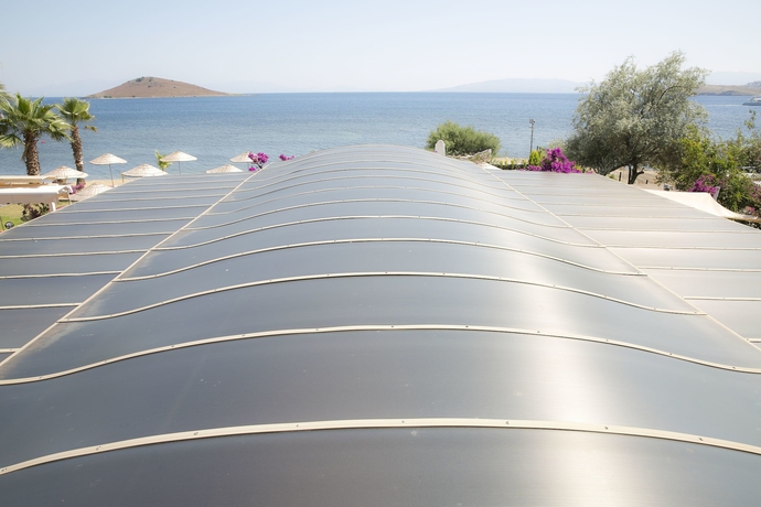 Imagen de los exteriores del Bodrum Sea Side Beach Club Hotel. Foto 12