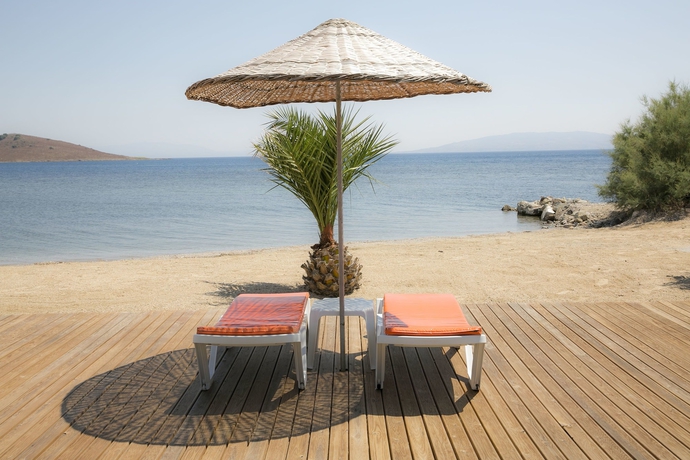 Imagen de los exteriores del Bodrum Sea Side Beach Club Hotel. Foto 15
