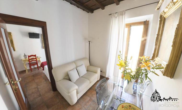 Imagen de la habitación del Borgo Pio 91. Foto 6