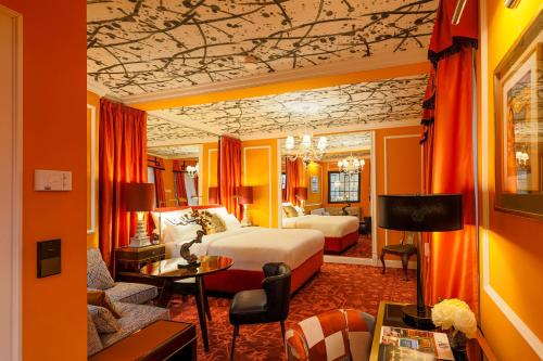 Imagen de la habitación del Boutique Hotel M&uuml;nchner Kindl- House of H&uuml;tter, Small Luxury Hotels of the World. Foto 16