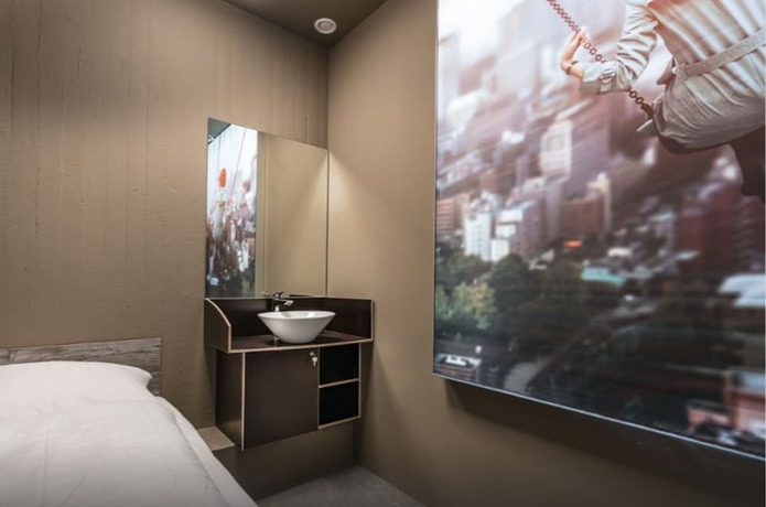 Imagen de la habitación del BoxHotel Hannover. Foto 17