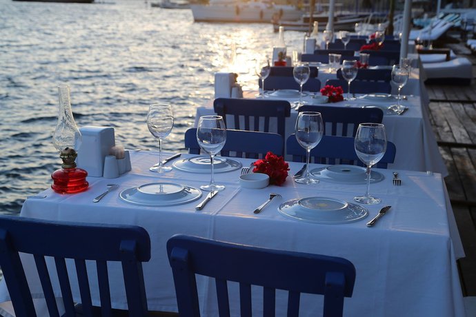 Imagen del bar/restaurante del Bozburun Pembe Yunus Hotel. Foto 4
